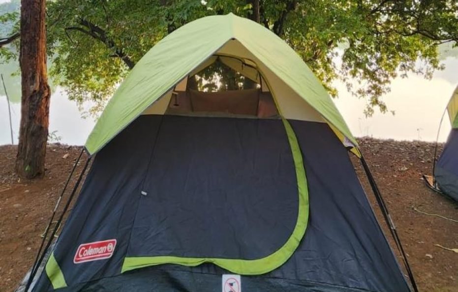 Saguna Baug’s Riverside Camping Tent House