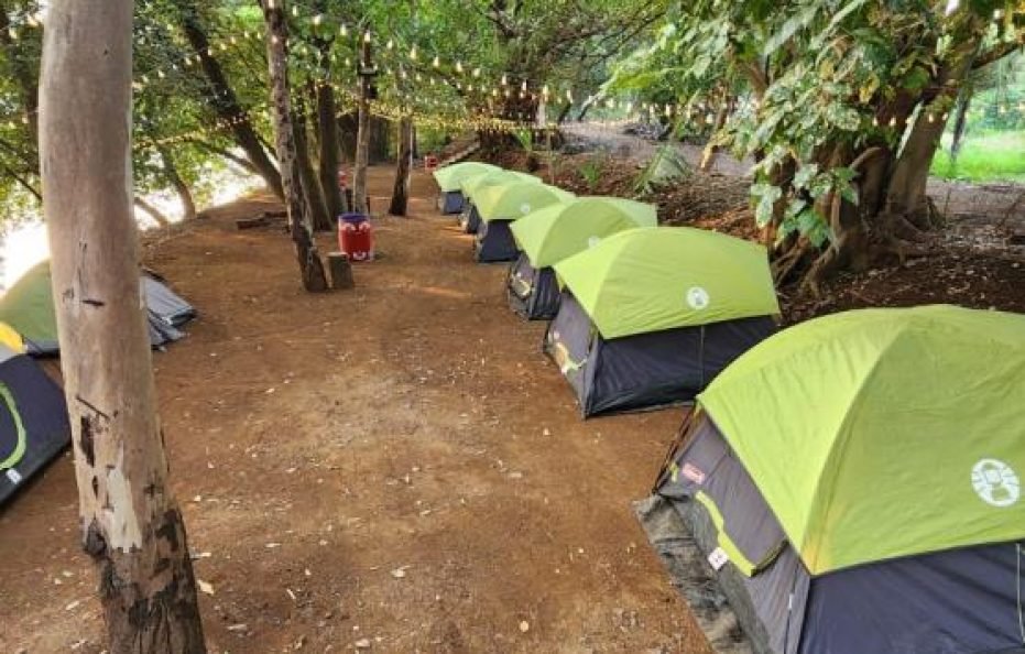 Saguna Baug’s Riverside Camping Tent House