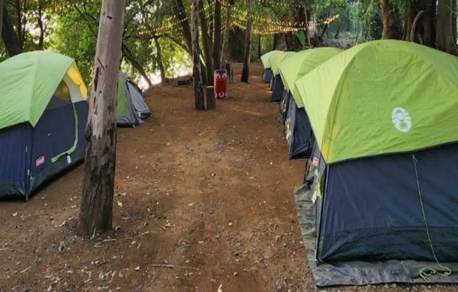 Saguna Baug’s Riverside Camping Tent House