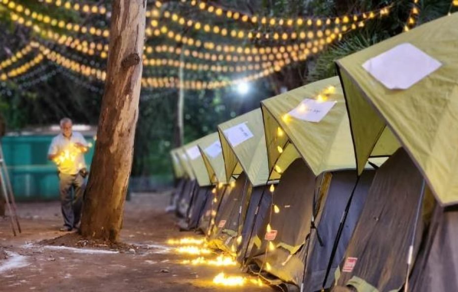 Saguna Baug’s Riverside Camping Tent House