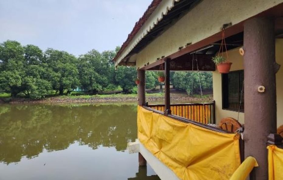 Saguna Baug’s Classic Pond House